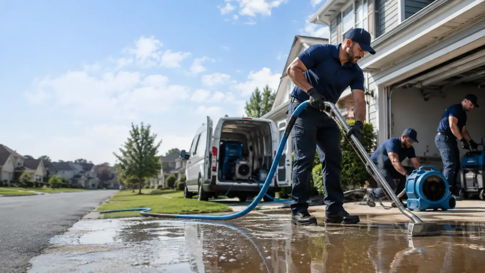 Flood Damage Restoration in De Soto, WI